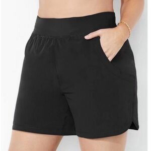 NWT Quick Dry Swim Shorts Bottom Coverup Swimsuits For All Plus Size 5X 34